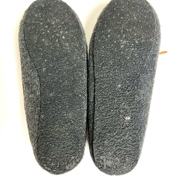 MINNETONKA WOMEN'S CALLY MOCCASINS gray fur lining size 9 - Picture 6 of 8